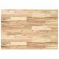 Preview: Tischplatte Rechteckig 120x70x4 cm Massivholz Akazie