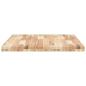 Preview: Tischplatte Rechteckig 120x70x4 cm Massivholz Akazie