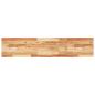 Preview: ARDEBO.de - Tischplatte Rechteckig 140x30x2 cm Massivholz Akazie