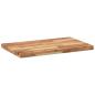 Preview: Tischplatte Rechteckig 100x50x4 cm Massivholz Akazie