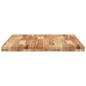 Preview: Tischplatte Rechteckig 100x70x4 cm Massivholz Akazie