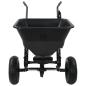 Preview: Handstreuwagen Salzstreuer PVC und Stahl 106x73x76 cm 45 L