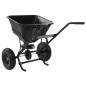 Preview: Handstreuwagen Salzstreuer PVC und Stahl 106x73x76 cm 45 L