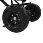 Preview: Handstreuwagen Salzstreuer PVC und Stahl 106x73x76 cm 45 L