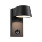 Preview: ARDEBO.de Paulmann LED Außenwandleuchte Capea Bewegungsmelder IP44 96x153mm 3000K 6W 500lm 230V, Aluminium, anthrazit (94453)