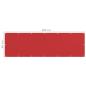 Preview: Balkon-Sichtschutz Rot 90x300 cm HDPE