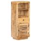Preview: ARDEBO.de - Highboard 45x32x110 cm Raues Mangoholz