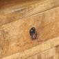 Preview: Highboard 45x32x110 cm Raues Mangoholz