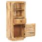 Preview: Highboard 45x32x110 cm Raues Mangoholz