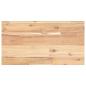 Preview: Schweberegale 2 Stk. 40x20x2 cm Massivholz Akazie Unbehandelt