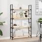 Preview: ARDEBO.de - Schweberegale 3 Stk. 80x20x2 cm Massivholz Akazie Unbehandelt