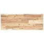 Preview: Schweberegal 80x30x2 cm Massivholz Akazie Unbehandelt