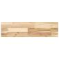 Preview: Schweberegale 4 Stk. 100x20x4 cm Massivholz Akazie Unbehandelt