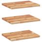 Preview: ARDEBO.de - Schweberegale 3 Stk. 60x30x2 cm Massivholz Akazie Ölbehandelt