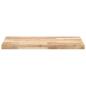 Preview: Waschtischplatte Unbehandelt 160x50x4 cm Massivholz Akazie