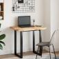 Preview: Waschtischplatte Unbehandelt 80x60x4 cm Massivholz Akazie