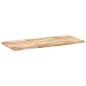 Preview: Waschtischplatte Unbehandelt 120x60x4 cm Massivholz Akazie