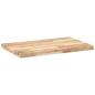 Preview: Schreibtischplatte Unbehandelt 60x50x4 cm Massivholz Akazie