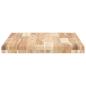 Preview: Schreibtischplatte Unbehandelt 120x50x4 cm Massivholz Akazie