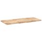 Preview: Schreibtischplatte Unbehandelt 120x60x4 cm Massivholz Akazie