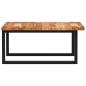 Preview: Waschbeckenregal Wandmontage Stahl und Akazienholz
