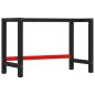 Preview: Werkbank 140x60x83 cm Massivholz Akazie Rechteckig