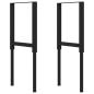 Preview: Werkbank 80x60x(73-99,5) cm Massivholz Akazie Rechteckig
