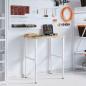 Preview: Werkbank 80x60x(73-99,5) cm Massivholz Akazie Rechteckig