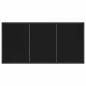 Preview: Garten Essgruppe 5 pcs Hellgrau Poly-Rattan