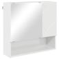 Preview: Badezimmermöbel Set 4 pcs Hochglanz-Weiß 61 x 35 x 64 cm