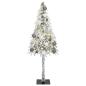 Preview: KünstlicherWeihnachtsbaum Weiß 120cm PVC