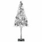 Preview: KünstlicherWeihnachtsbaum Weiß 120cm PVC