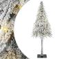 Preview: KünstlicherWeihnachtsbaum Weiß 150cm PVC