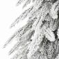 Preview: KünstlicherWeihnachtsbaum Weiß 150cm PVC