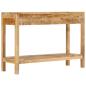 Preview: Konsolentisch mit 2 Schubladen 110x35x75 cm Massivholz Mango