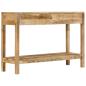 Preview: Konsolentisch mit 2 Schubladen 110x35x75 cm Massivholz Mango