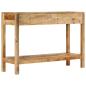 Preview: Konsolentisch mit 2 Schubladen 110x35x75 cm Massivholz Mango