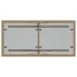 Preview: 3-tlg. Bistro-Set mit Kissen Beigemischung Poly Rattan