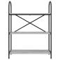 Preview: Regal Grau Sonoma 80 x 30 x 109 cm Holzwerkstoff