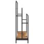 Preview: Kleiderständer Altholz 90 x 30 x 100,5 cm Holzwerkstoff