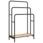Preview: Kleiderständer Sonoma Eiche 60 x 30 x 100.5 cm Holzwerkstoff