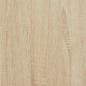 Preview: Kleiderständer Sonoma Eiche 60 x 30 x 100.5 cm Holzwerkstoff