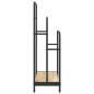 Preview: Kleiderständer Sonoma Eiche 60 x 30 x 100.5 cm Holzwerkstoff