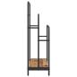 Preview: Kleiderständer Altholz 60 x 30 x 100.5 cm Holzwerkstoff
