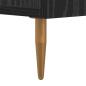 Preview: Nachttisch 2 pcs Schwarz 40 x 35 x 47,5 cm Holzwerkstoff