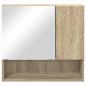 Preview: Spiegelschrank Sonoma Eiche 59 x 17 x 55 cm Holzwerkstoff