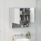 Preview: Spiegelschrank Grau Sonoma 59 x 17 x 55 cm Holzwerkstoff