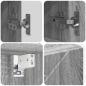 Preview: Spiegelschrank Grau Sonoma 59 x 17 x 55 cm Holzwerkstoff