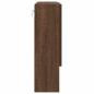 Preview: Spiegelschrank Braune Eiche 59 x 17 x 55 cm Holzwerkstoff