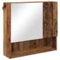 Preview: Spiegelschrank mit Regal Altholz 59 x 17 x 55 cm Holzwerkstoff